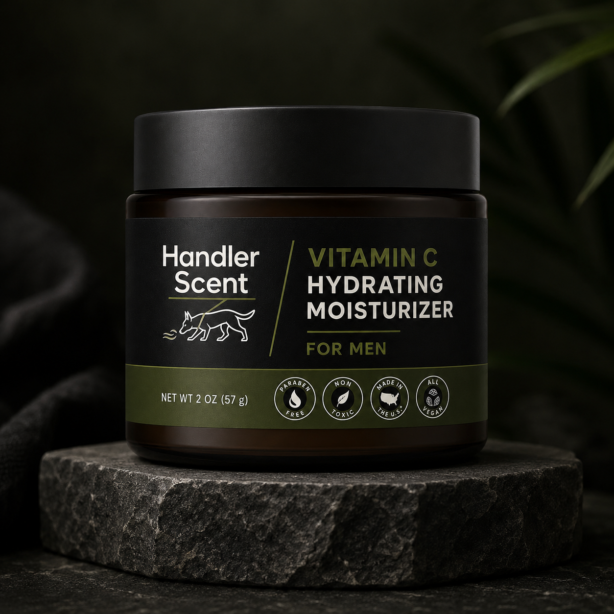 Handler Scent Vitamin C Hydrating Moisturizer jar